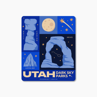 Utah Dark Sky Parks Sticker