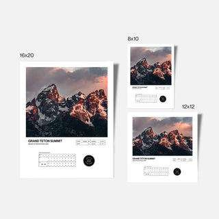 Grand Teton Summit Certificate