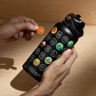 Insulated National Park Sticker Bottle Bundle