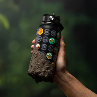 National Park Sticker Bottle | Insulated - Coal