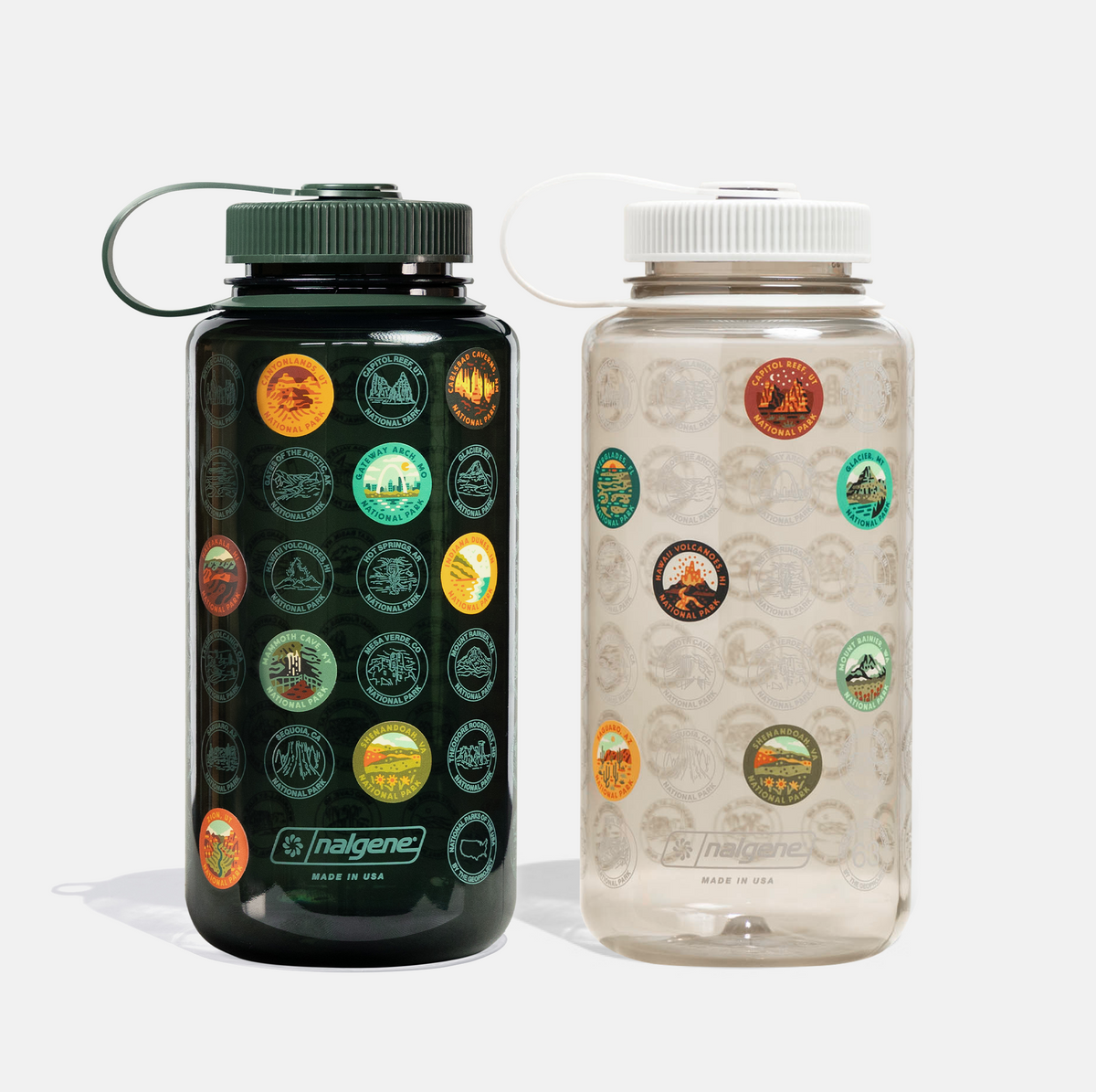National Park Sticker Bottle | Nalgene® Bundle - THE GEOPROJECT