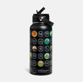 National Park Sticker Bottle | Insulated - Coal