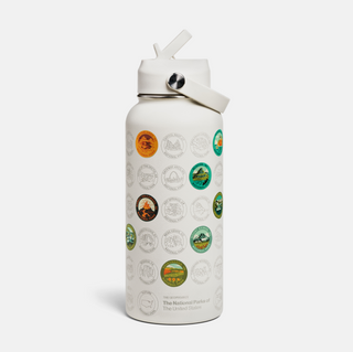 National Park Sticker Bottle | Insulated - Sandstone