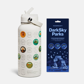 National Park Sticker Bottle | Insulated - Dark Sky Bundle