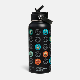 Fifty States Sticker Bottle | Insulated