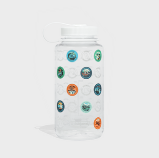 Fifty States Sticker Bottle - Nalgene Sky White