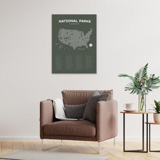 NPMAP-BLK-18x24